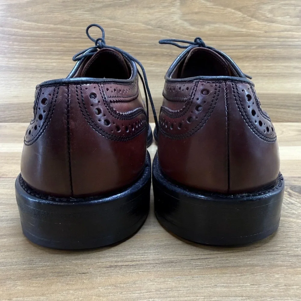 Allen Edmonds Cambridge Shell‎ Cordovan 9 D Wingtip Brogue Formal Business 8685